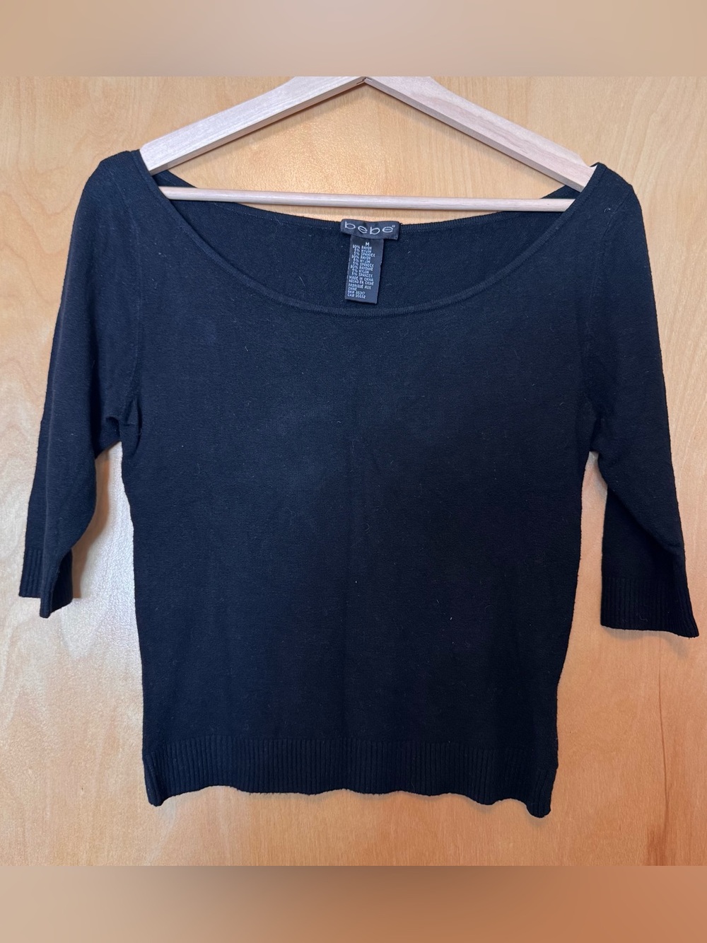 vintage BEBE boatneck